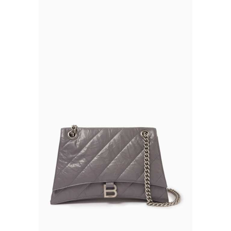 Balenciaga - Medium Crush Chain Bag in Calfskin Leather