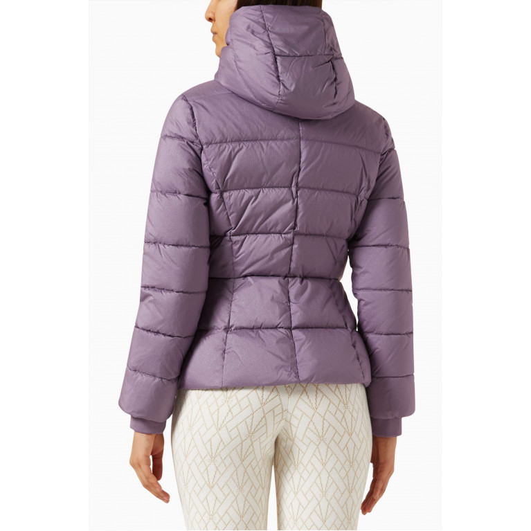 Elisabetta Franchi - Bustier Stitching Padded Jacket in Voile Pink