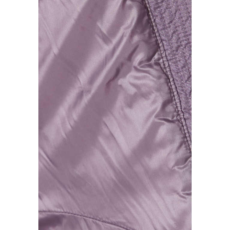 Elisabetta Franchi - Bustier Stitching Padded Jacket in Voile Pink