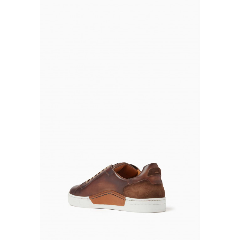 Magnanni - Ottawa Sneakers in Leather Brown