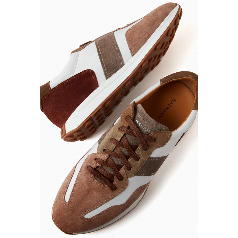 Magnanni - Adra Sneakers in Leather & Suede