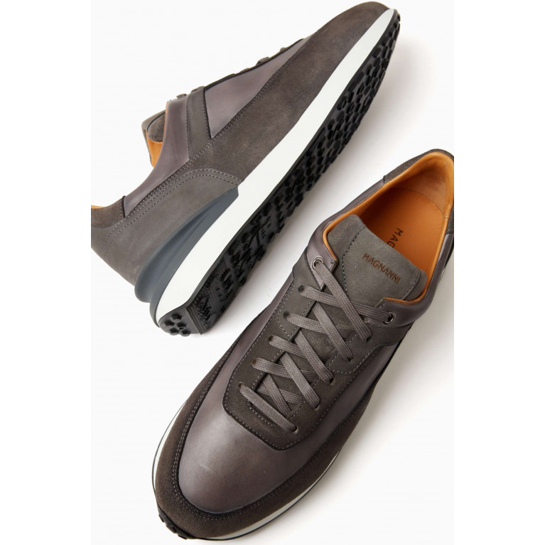 Magnanni - Grafton Sneakers in Leather & Suede