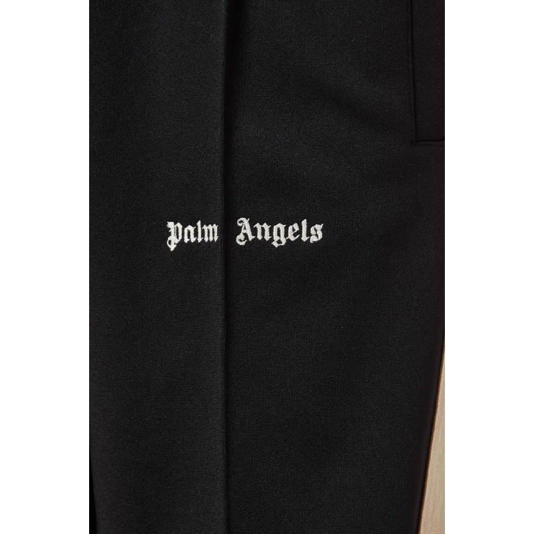 Palm Angels - Striped Loose-fit Sweatpants in Cotton