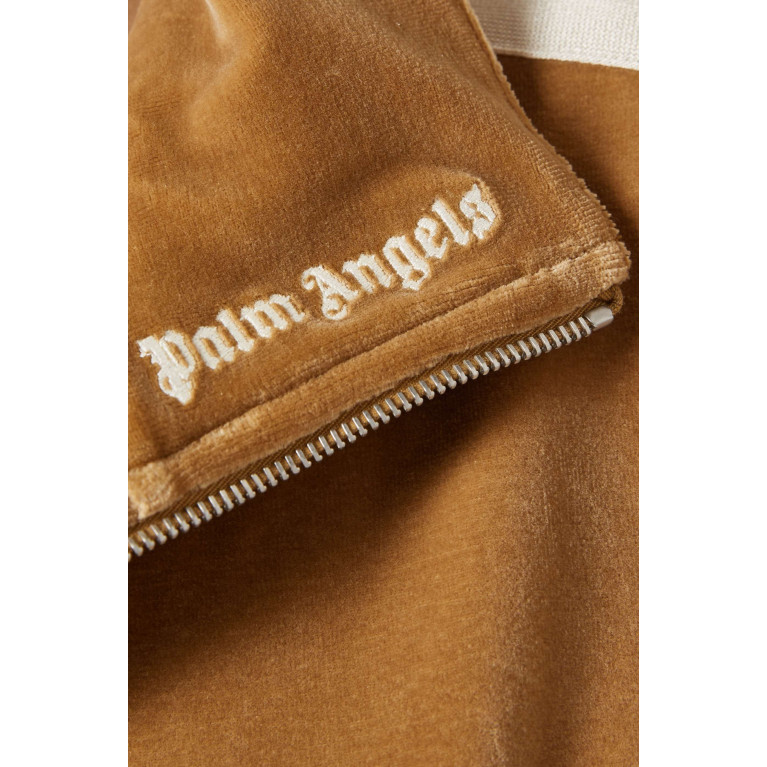 Palm Angels - Side-strip Track Jacket in Velvet