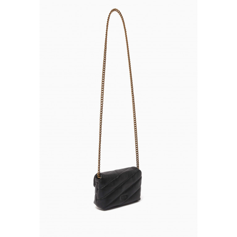 PINKO - Love Baby Puff Bag in Quilted Leather
