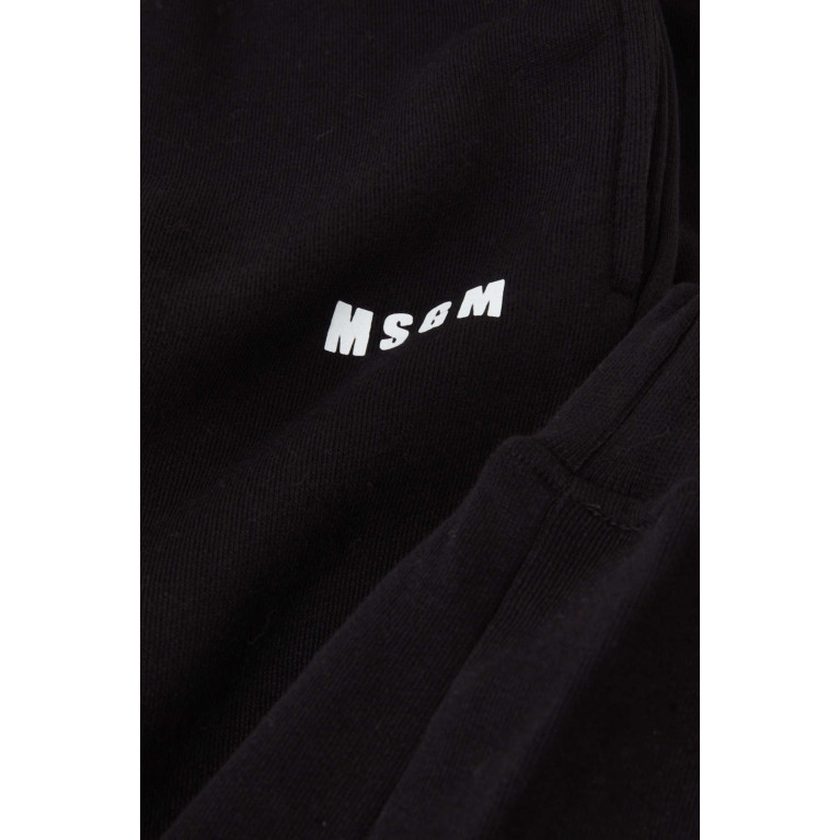 MSGM - Logo Sweapantst in Cotton Jersey
