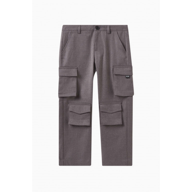 MSGM - Cargo Pants in Cool Wool