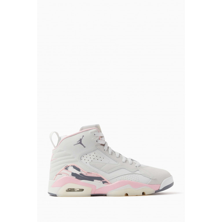 Jordan - Jordan MVP 678 “Shy Pink” Sneakers in Leather
