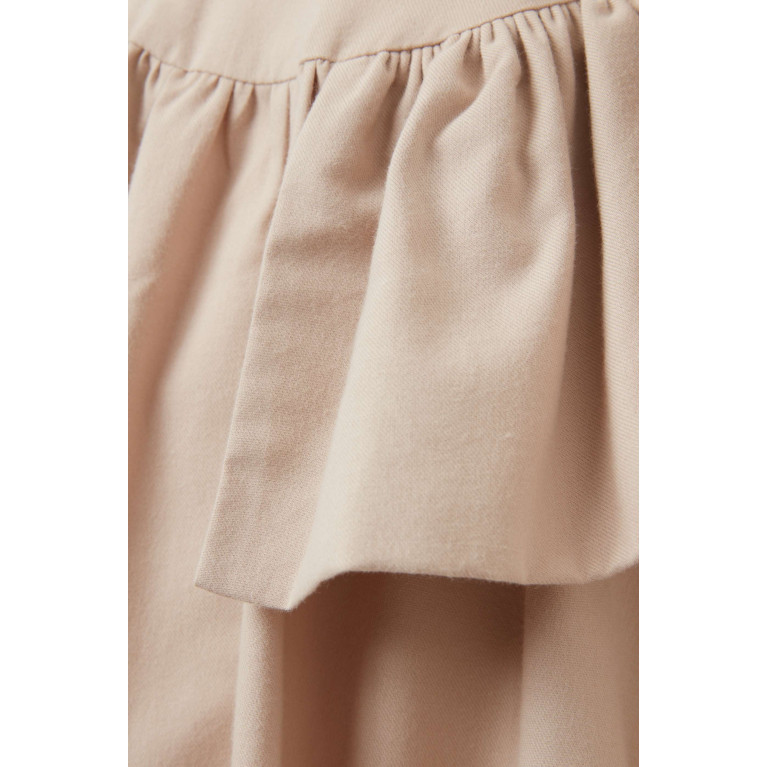 Jessie and James - Rise & Shine Dress in Cotton Neutral