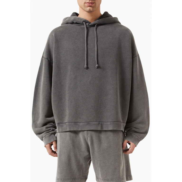 Acne Studios - Logo Patch Hoodie in Cotton