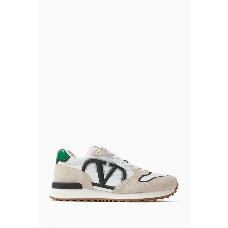 Valentino Garavani - Valentino Garavani VLOGO Pace Sneakers in Leather Neutral