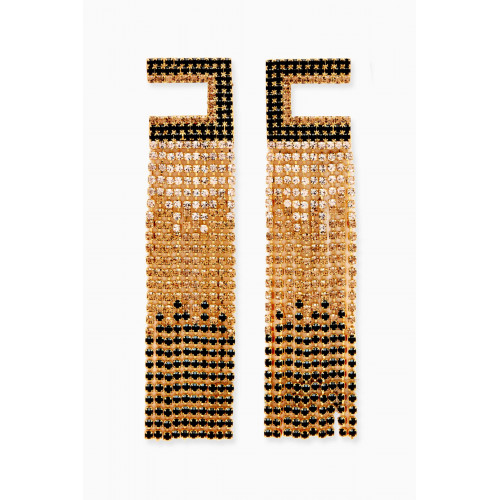 Elisabetta Franchi - EF Chain Tassel Earrings