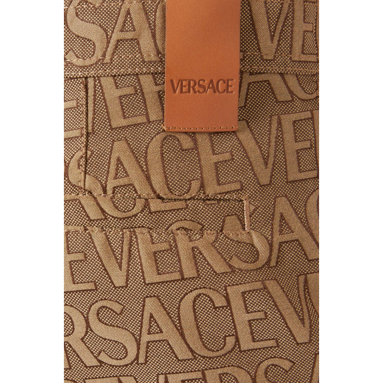 Versace - Logo Shorts in Nylon Blend
