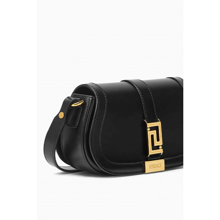 Versace - Mini Greca Goddess Shoulder Bag in Calfskin Leather