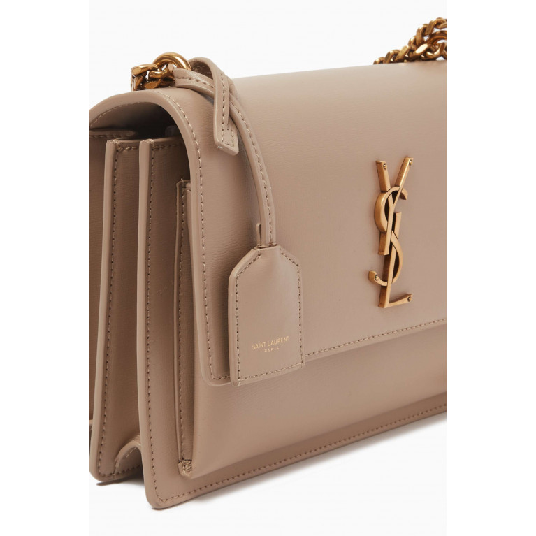 Saint Laurent - Medium Sunset Bag in Smooth Leather