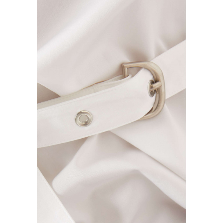 Off-White - Cross Belt Shirt in Cotton-poplin