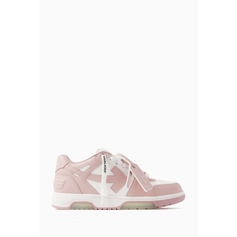 Off-White - Out Of Office Low Top Sneakers in Leather