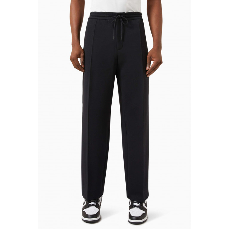 Nike - Straight-fit Tailored Pants in Tech Fleece Black