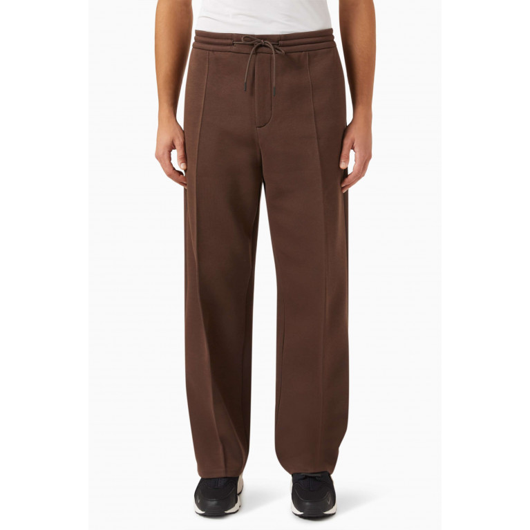 Nike - Straight-fit Tailored Pants in Tech Fleece Brown