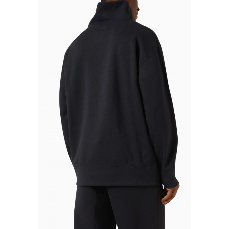 Nike - Turtleneck Sweatshirt in Tech Fleece Black