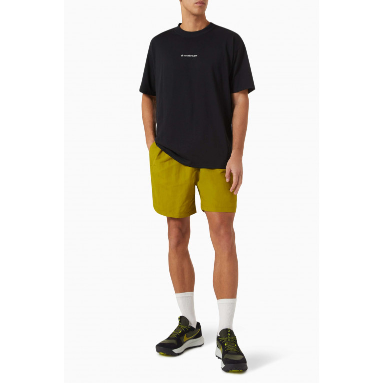 Nike - Logo T-shirt in Poly-cotton Blend Black