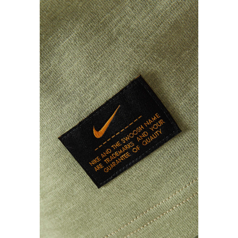 Nike - Life Knit T-shirt in Cotton Green