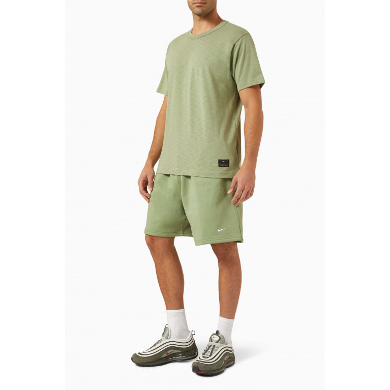 Nike - Life Knit T-shirt in Cotton Green
