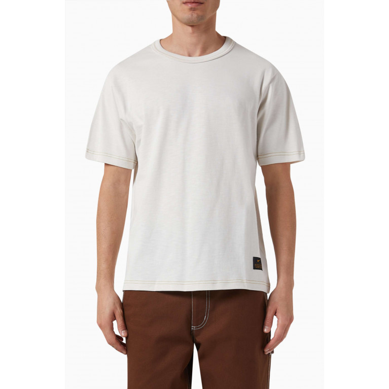 Nike - Life Knit T-shirt in Cotton White