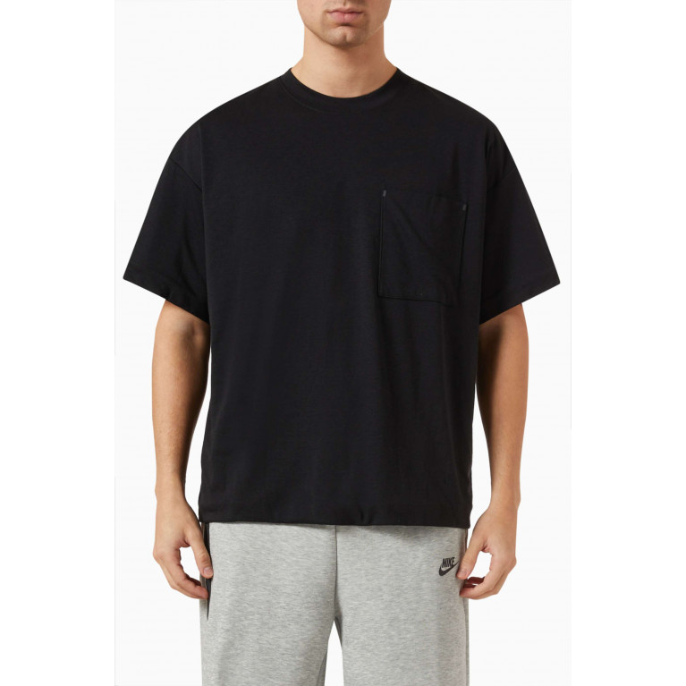 Nike - Oversized T-shirt in Dri-FIT Black