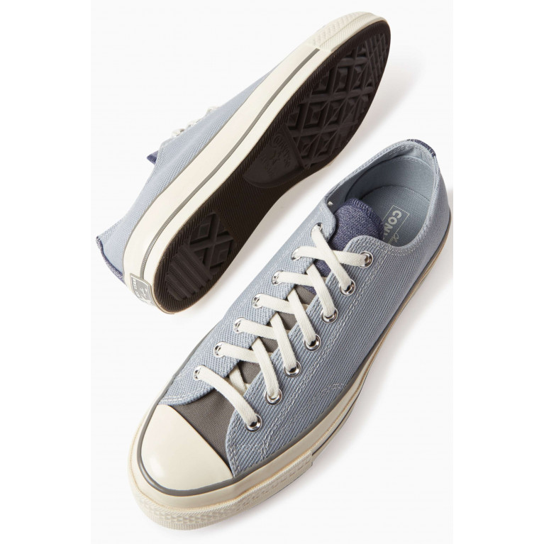 Converse - Chuck 70 Patchwork Low-top Sneakers in Cotton Twill