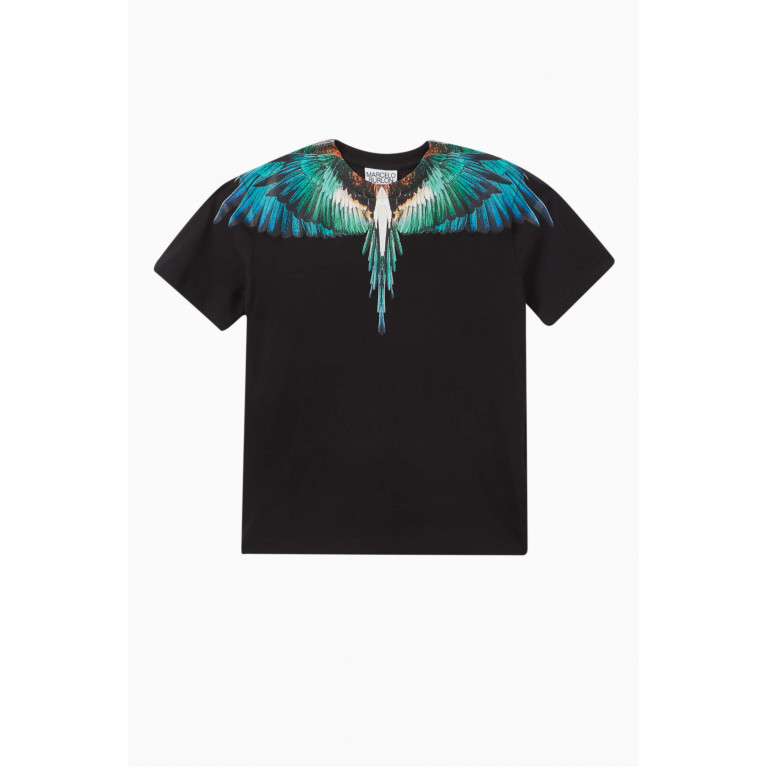 Marcelo Burlon - Wings-print T-shirt in Cotton