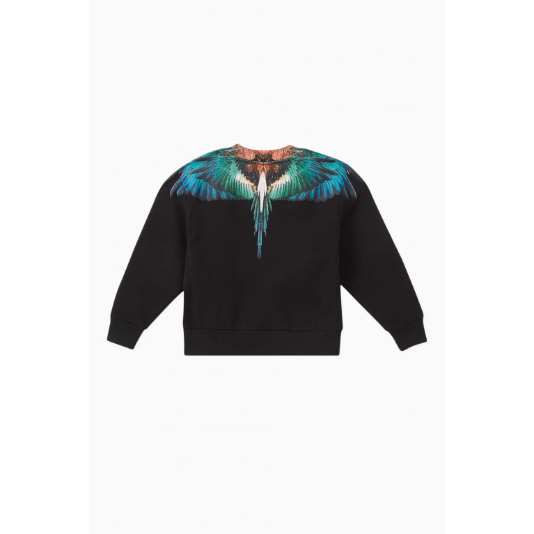 Marcelo Burlon - Wings-print Sweatshirt in Cotton