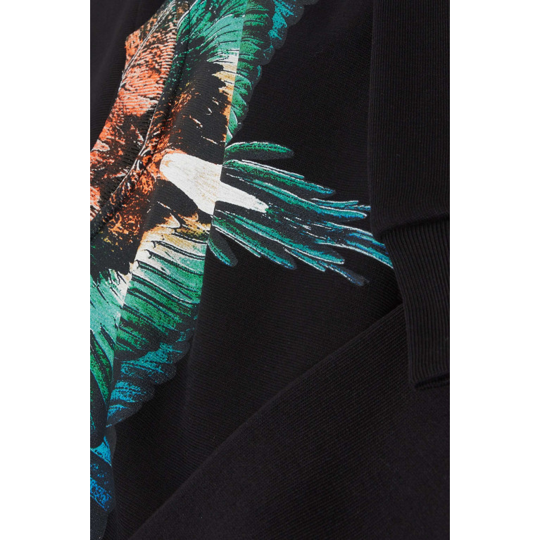 Marcelo Burlon - Wings-print Sweatshirt in Cotton