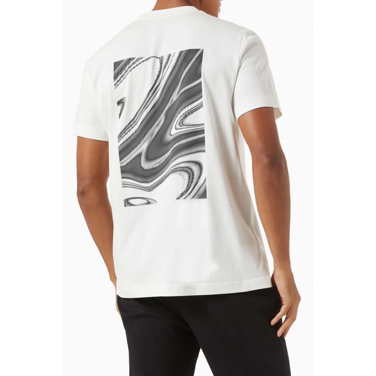 Fred Perry - Abstract Soundwave T-shirt in Cotton