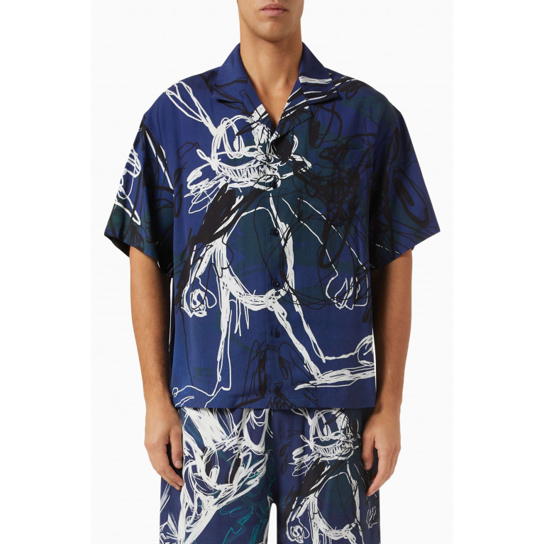 Dom Rebel - ROO Shirt in Rayon Blend