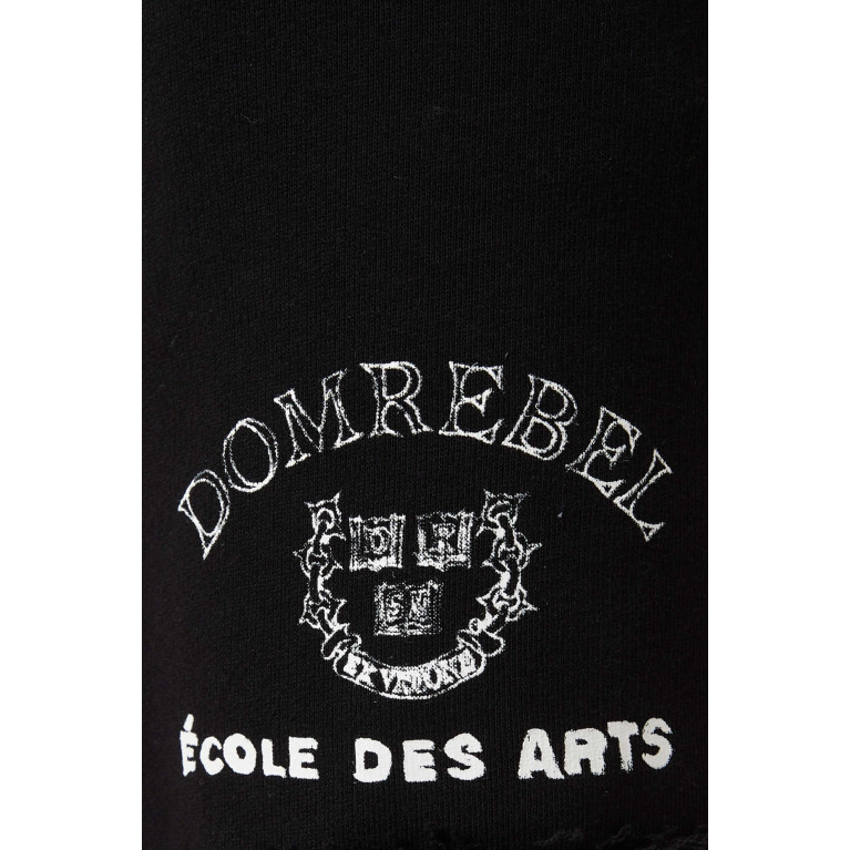 Dom Rebel - Varsity Sweatshorts in Cotton