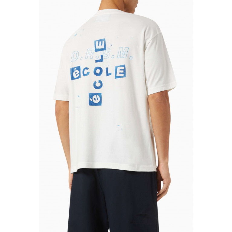Dom Rebel - Above T-shirt in Cotton Jersey