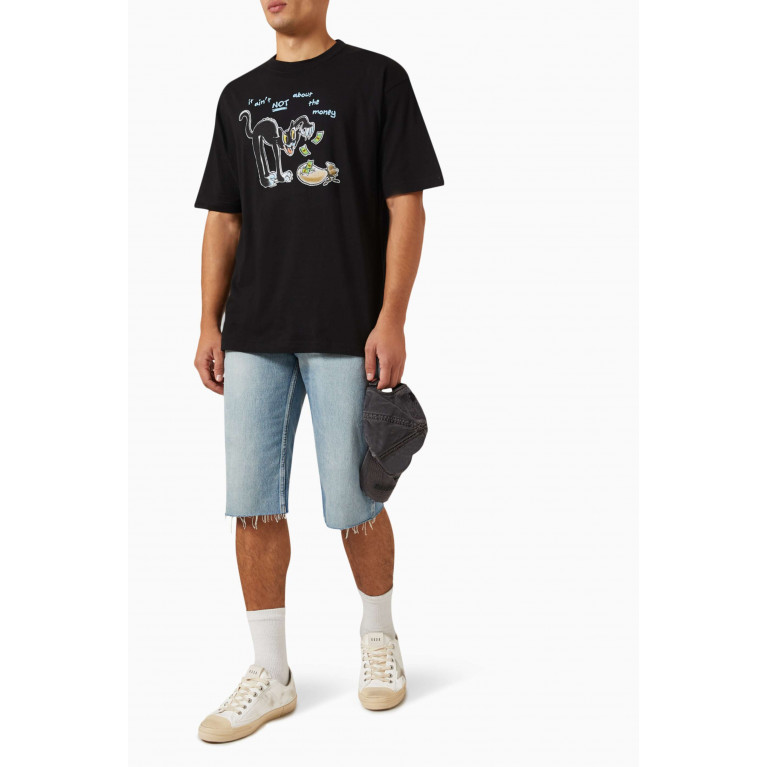 Dom Rebel - Scratch T-shirt in Cotton-jersey