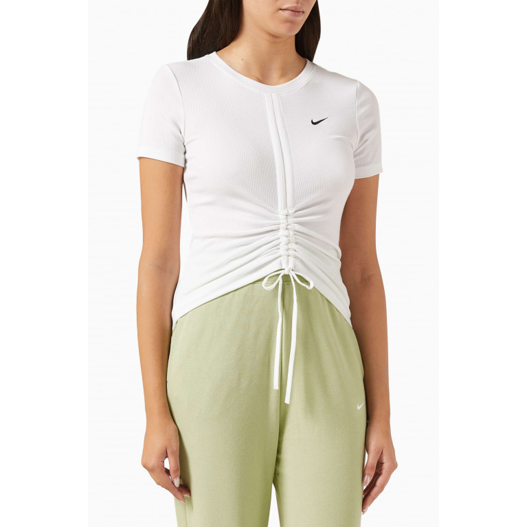 Nike - Sportswear Essentials Crop Top White