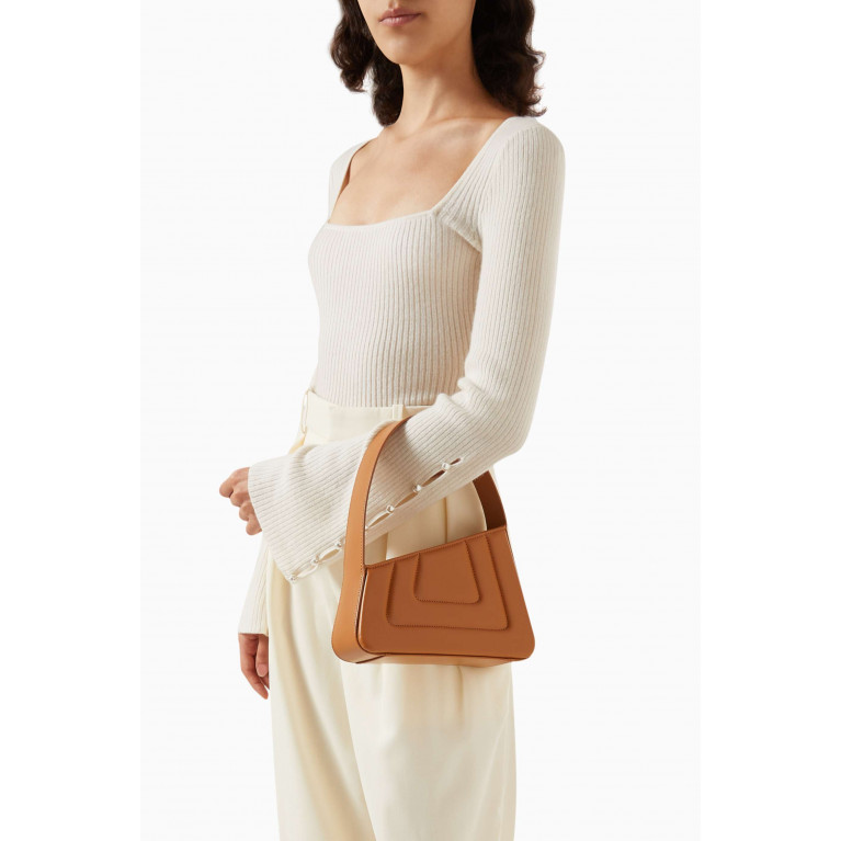 Destree - Albert Small Quilted Shoulder Bag in Leather