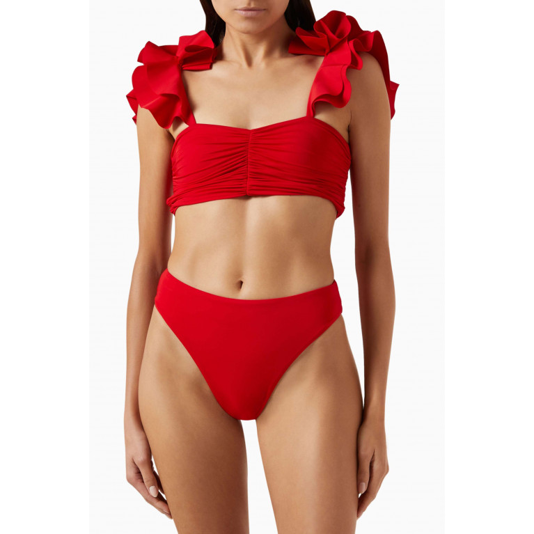 Maygel Coronel - Goleta High-waist Bikini Set
