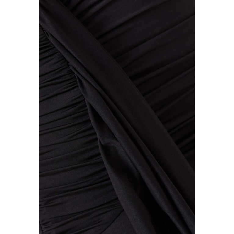 Maygel Coronel - Karmairi High-waist Maxi Skirt in Stretch-nylon