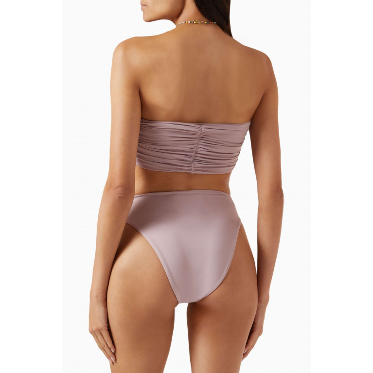 Maygel Coronel - Melao High-waist Bikini Set