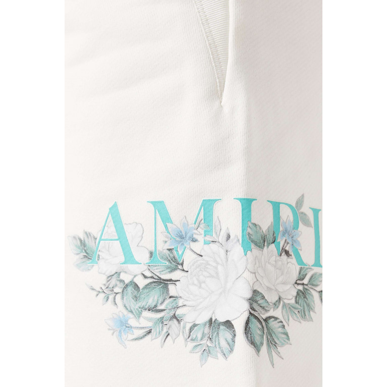Amiri - Floral Logo Shorts