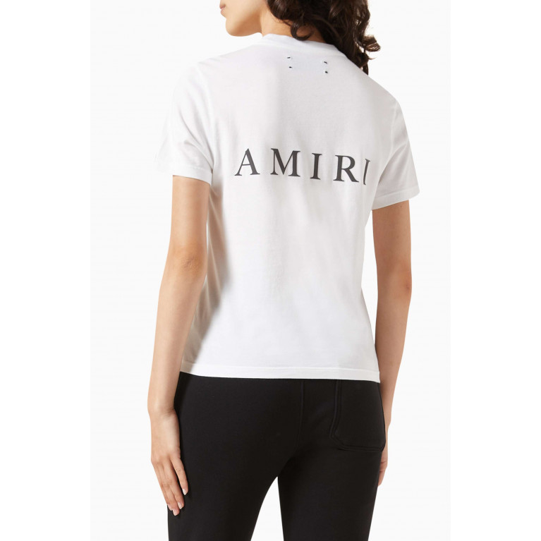 Amiri - MA Logo T-shirt in Cotton-jersey