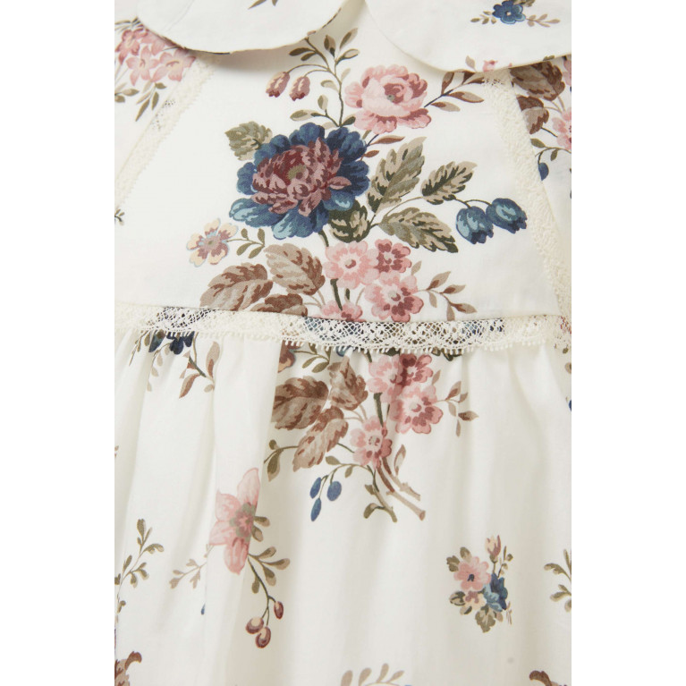 Tartine et Chocolat - Flower Print Dress in Cotton