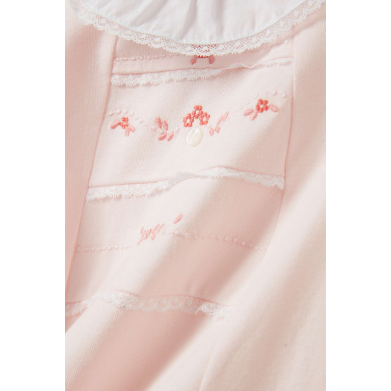 Tartine et Chocolat - Flower Pyjama in Cotton Pink