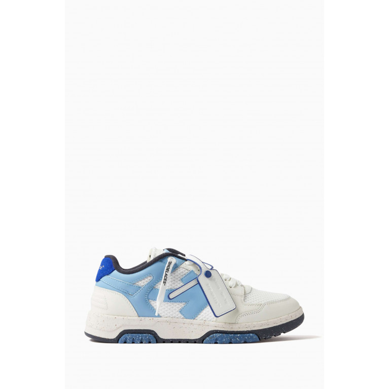Off-White - Slim Out Of Office Low Top Sneakers in Leather