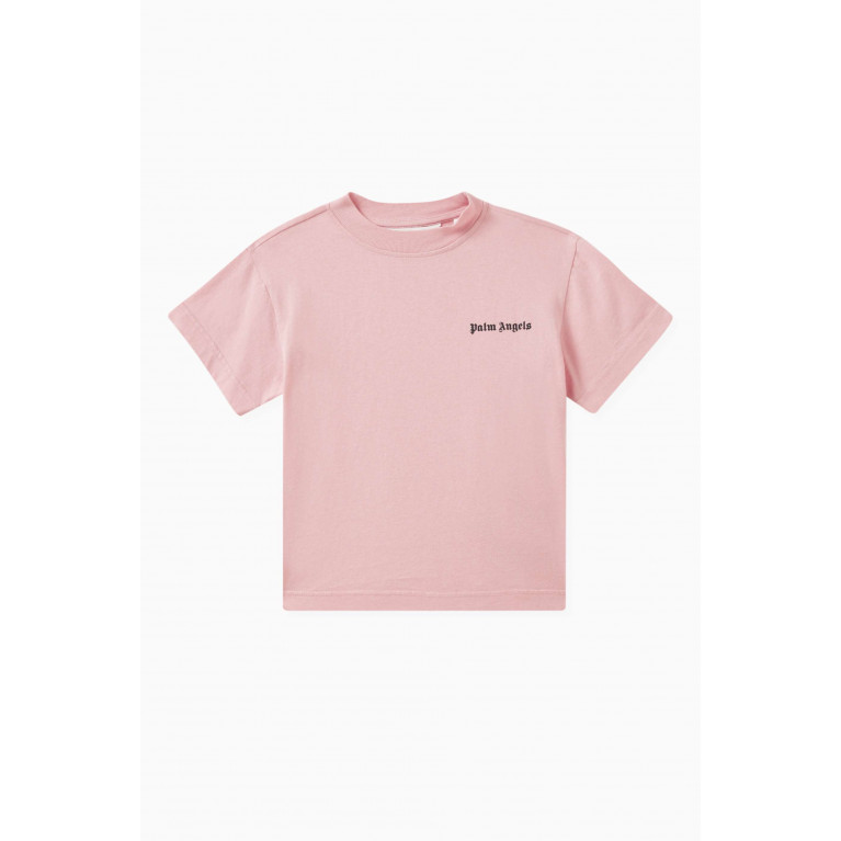 Palm Angels - Logo-print T-shirt in Cotton