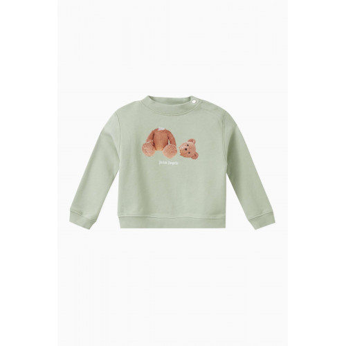 Palm Angels - Broken Bear Sweatshirt in Cotton